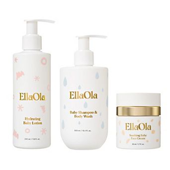 EllaOla The Basics 3 pc Baby Skincare Bundle