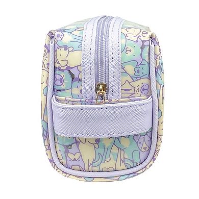 Life is Good Dog Square Cosmetics Bag