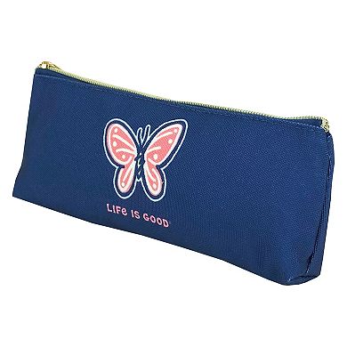 Life is Good Butterfly T Bottom Pouch