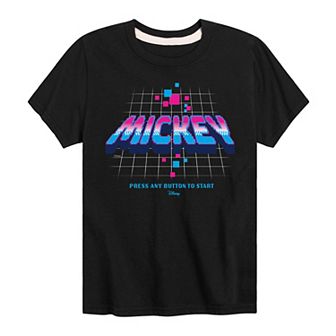 Disney's Mickey Mouse & Friends Boys Mickey Boys 8-20 Gamer Graphic Tee