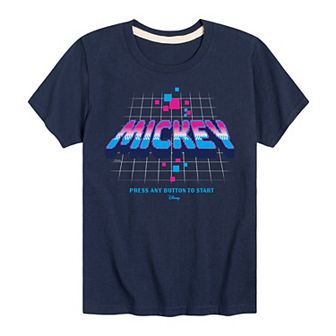 Disney's Mickey Mouse & Friends Boys Mickey Boys 8-20 Gamer Graphic Tee