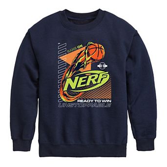 Boys 8-20 Nerf Unstoppable Basketball Fleece Sweatshirt