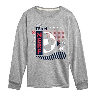 Boys 8-20 Nerf Team Nerf Soccer Long Sleeve Graphic Tee