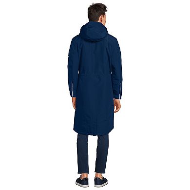 Big & Tall Lands' End Squall Waterproof Insulated Winter Stadium Coat