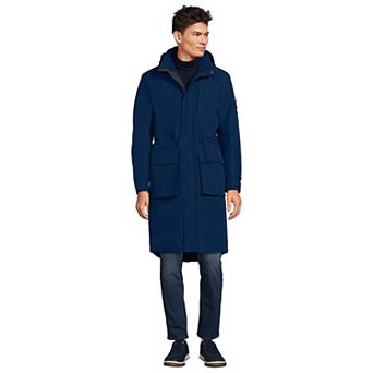 Big & Tall Lands' End Squall Waterproof Insulated Winter Stadium Coat