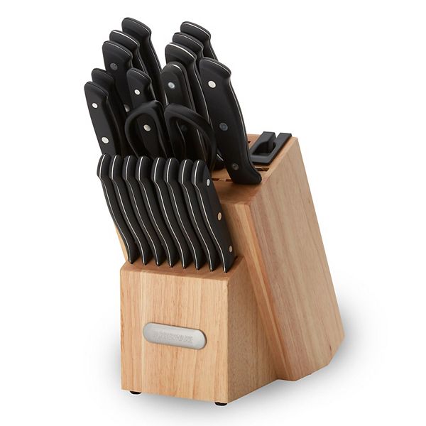 Farberware® Edgekeeper Triple Riveted 21Piece Knife Block Set with