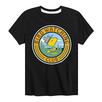 Boys 8-20 Peanuts Bird Watching Graphic Tee