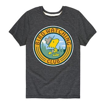 Boys 8-20 Peanuts Bird Watching Graphic Tee