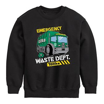 Boys 8-20 Tonka Emergency Waste Dept. Fleece Sweatshirt