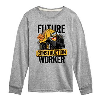 Boys 8-20 Tonka Future Construction Worker Long Sleeve Graphic Tee