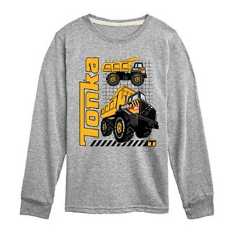 Boys 8-20 Tonka Trucks Long Sleeve Graphic Tee