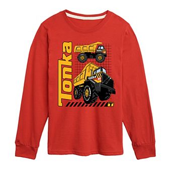 Boys 8-20 Tonka Trucks Long Sleeve Graphic Tee