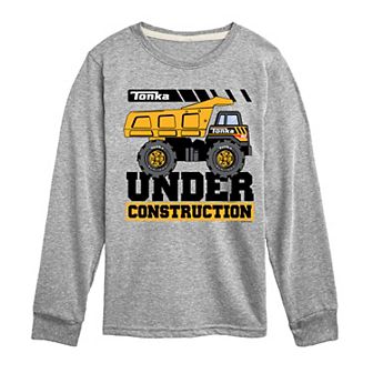 Boys 8-20 Tonka Under Construction Long Sleeve Graphic Tee