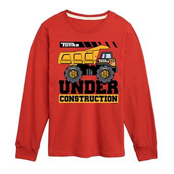 Boys 8-20 Tonka Under Construction Long Sleeve Graphic Tee