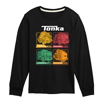 Boys 8-20 Tonka Trucks Long Sleeve Graphic Tee