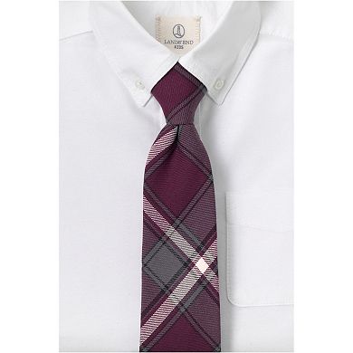 Kids' Lands' End School Uniform Plaid To Be Tied Tie