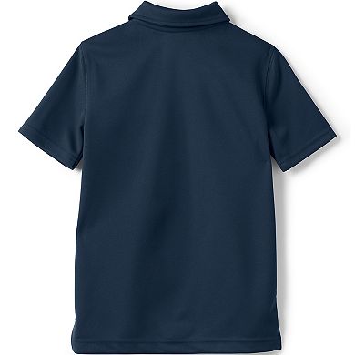 Boys' 4-20 Lands' End School Uniform Short Sleeve Pique Polo Shirt