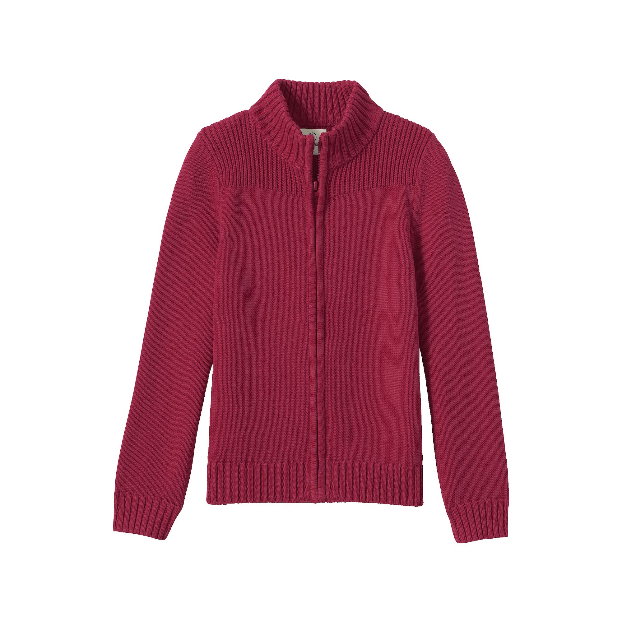 Boys 2-20 Lands End School Uniform Zip Front Cardigan Sweater, Boys, Size