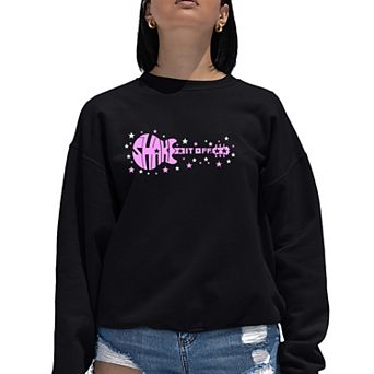 Shake it Off - Women's Word Art Crewneck Sweatshirt