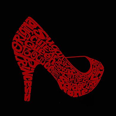 High Heel - Women's Word Art T-Shirt