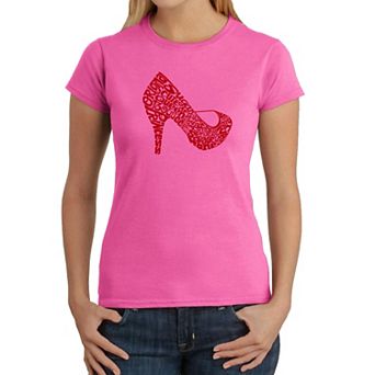 High Heel - Women's Word Art T-Shirt