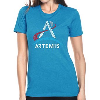 NASA Artemis Logo - Women's Premium Blend Word Art T-Shirt