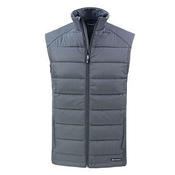 Cutter & Buck Evoke Hybrid Eco Softshell Recycled Mens Full Zip Vest