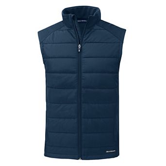 Cutter & Buck Evoke Hybrid Eco Softshell Recycled Mens Full Zip Vest