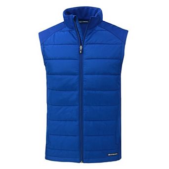Cutter & Buck Evoke Hybrid Eco Softshell Recycled Mens Full Zip Vest