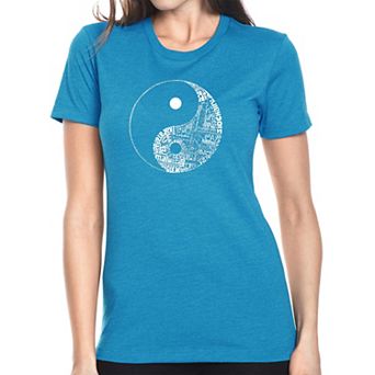 Yin Yang - Womens Premium Blend Word Art T-Shirt