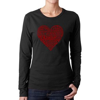 Love Yourself - Women's Word Art Long Sleeve T-Shirt