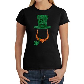 Leprechaun - Women's Word Art T-Shirt