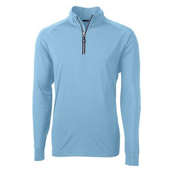 Cutter & Buck Adapt Eco Knit Stretch Recycled Mens Quarter Zip Pullover
