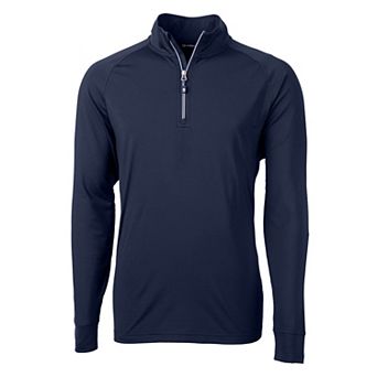 Cutter & Buck Adapt Eco Knit Stretch Recycled Mens Quarter Zip Pullover