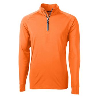Cutter & Buck Adapt Eco Knit Stretch Recycled Mens Quarter Zip Pullover