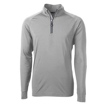 Cutter & Buck Adapt Eco Knit Stretch Recycled Mens Quarter Zip Pullover