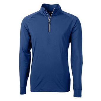 Cutter & Buck Adapt Eco Knit Stretch Recycled Mens Quarter Zip Pullover