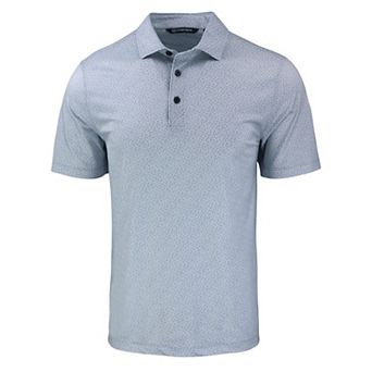 Cutter & Buck Pike Eco Pebble Print Stretch Recycled Mens Polo