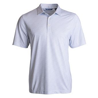 Cutter & Buck Pike Eco Pebble Print Stretch Recycled Mens Polo