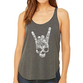 Heavy Metal Genres - Women's Word Art Flowy Tank Top