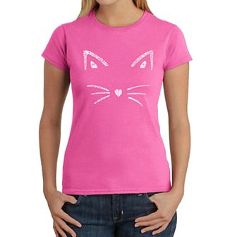 Whiskers - Women's Word Art T-Shirt