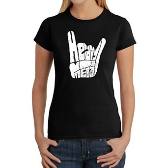 Heavy Metal - Women's Word Art T-Shirt