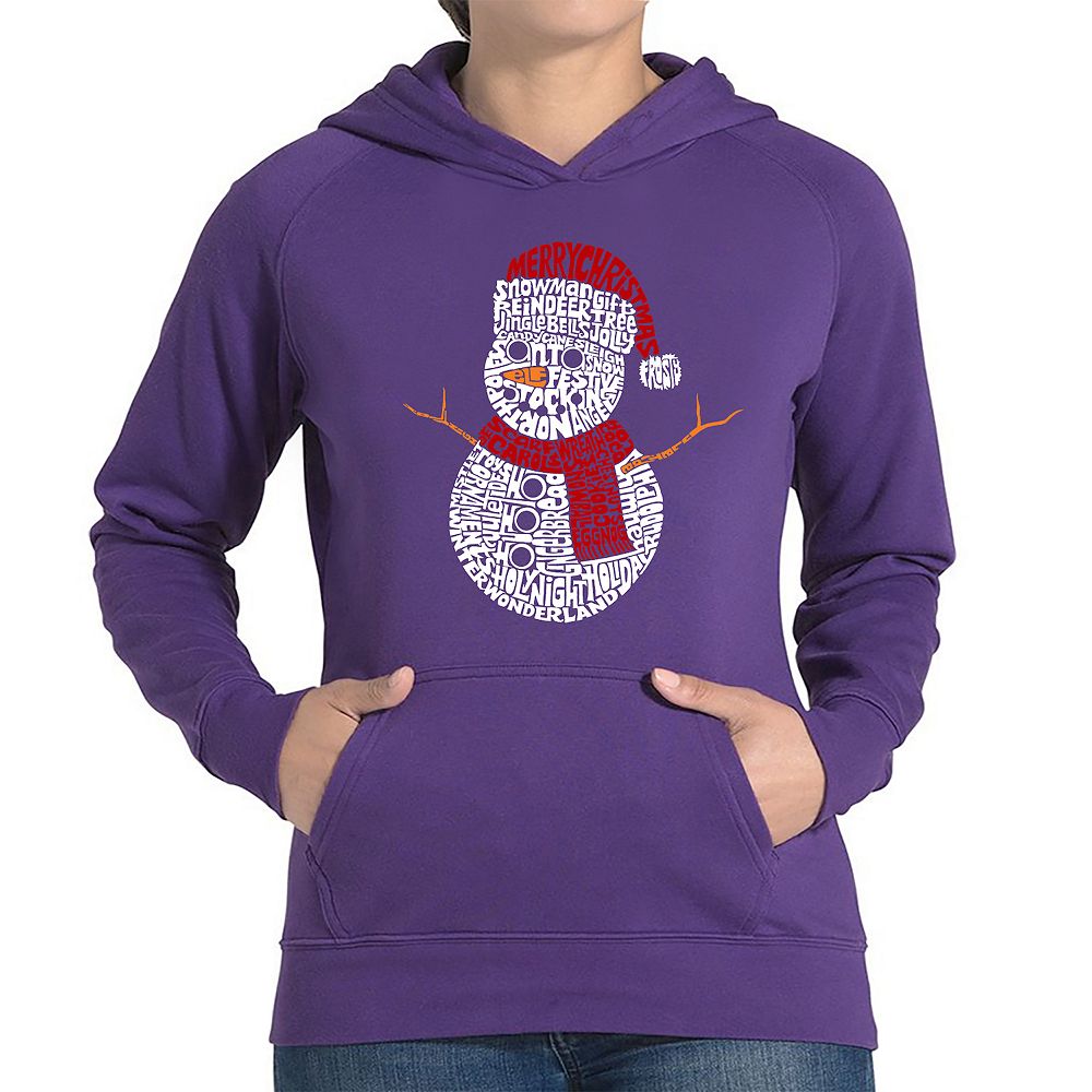 Hooded Gray Snowman Lettering with Sweater and Plush