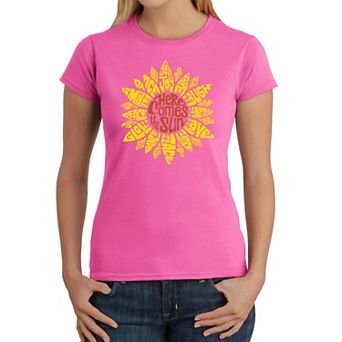 Sunflower - Women's Word Art T-Shirt