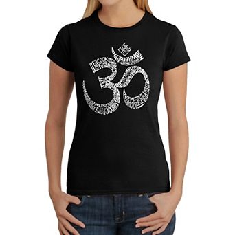 Poses OM - Women's Word Art T-Shirt