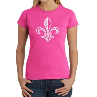 Lyrics To When The Saints Go Marching In - Womens Word Art T-Shirt