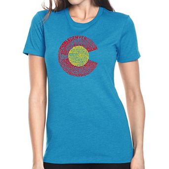 Colorado - Women's Premium Blend Word Art T-shirt