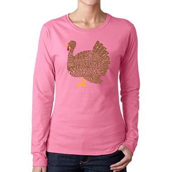 Thanksgiving - Women's Word Art Long Sleeve T-Shirt