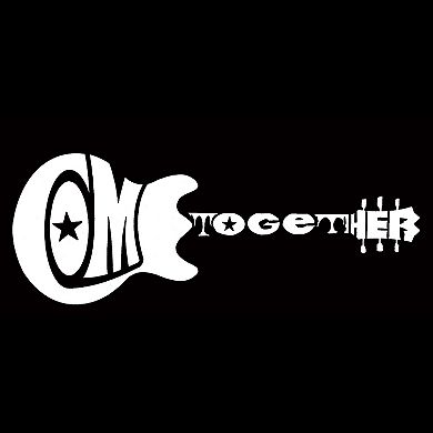 Come Together - Women's Word Art V-Neck T-Shirt