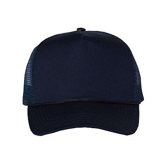 Valucap Five-panel Mesh-back Trucker Cap